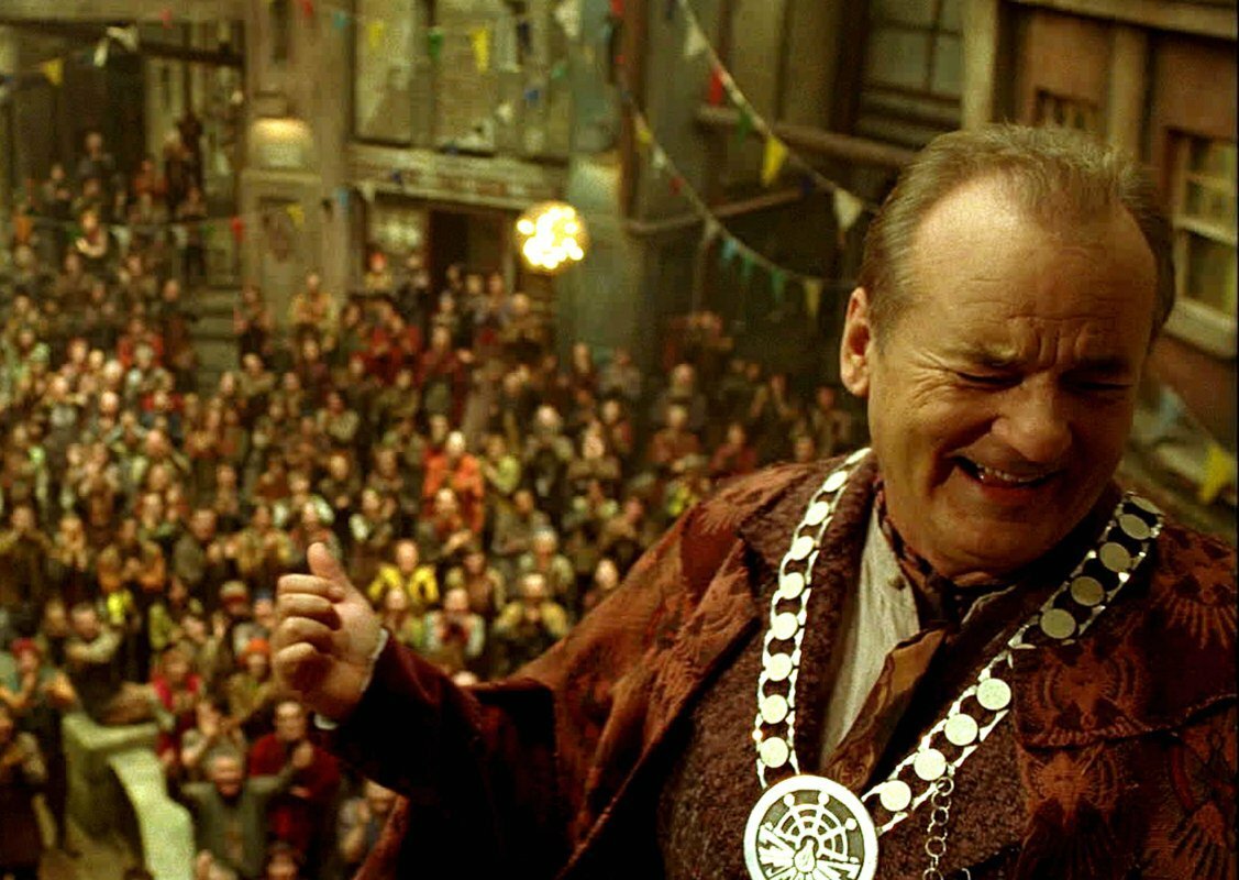 Clicca per vedere l'immagine originale L'attore Bill Murray