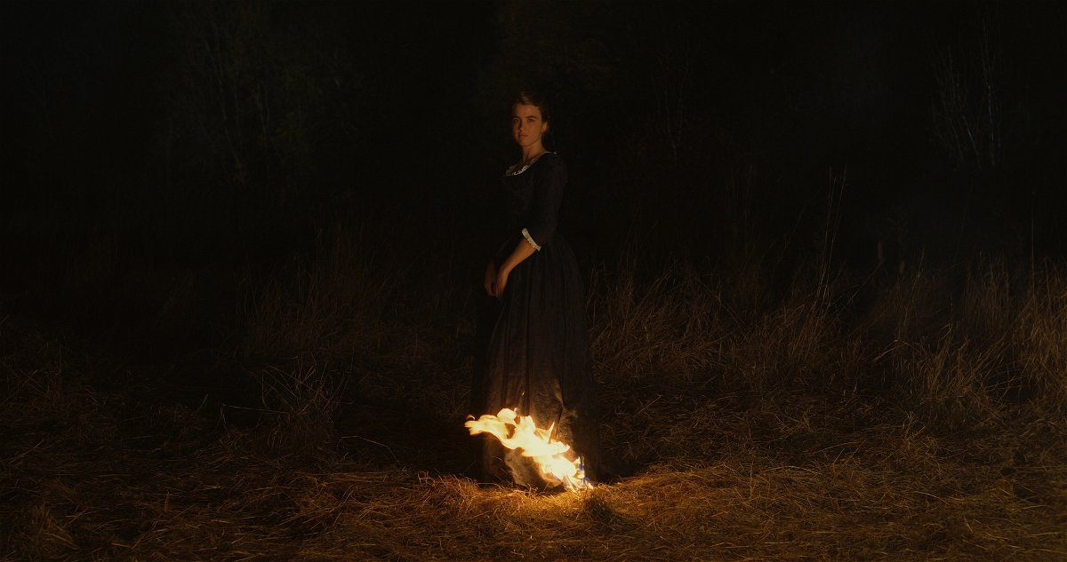 La scena madre di Ritratto di una giovane in fiamme