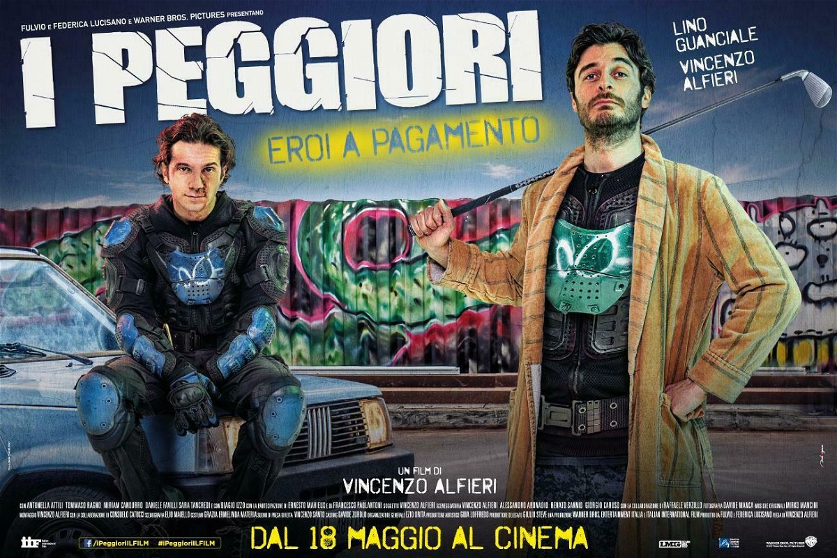 Vincenzo Alfieri e Lino Guanciale nel poster del film
