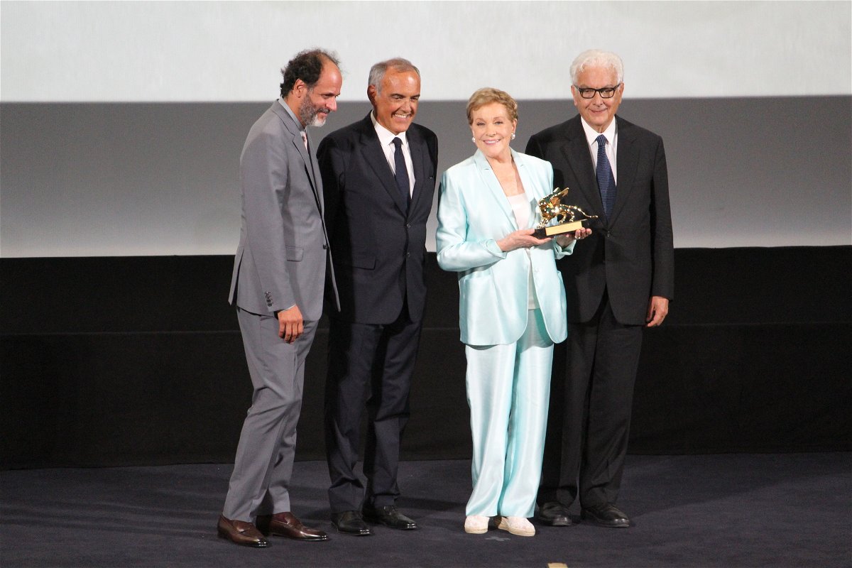Julie Andrews e il suo Leone d'Oro a Venezia 76