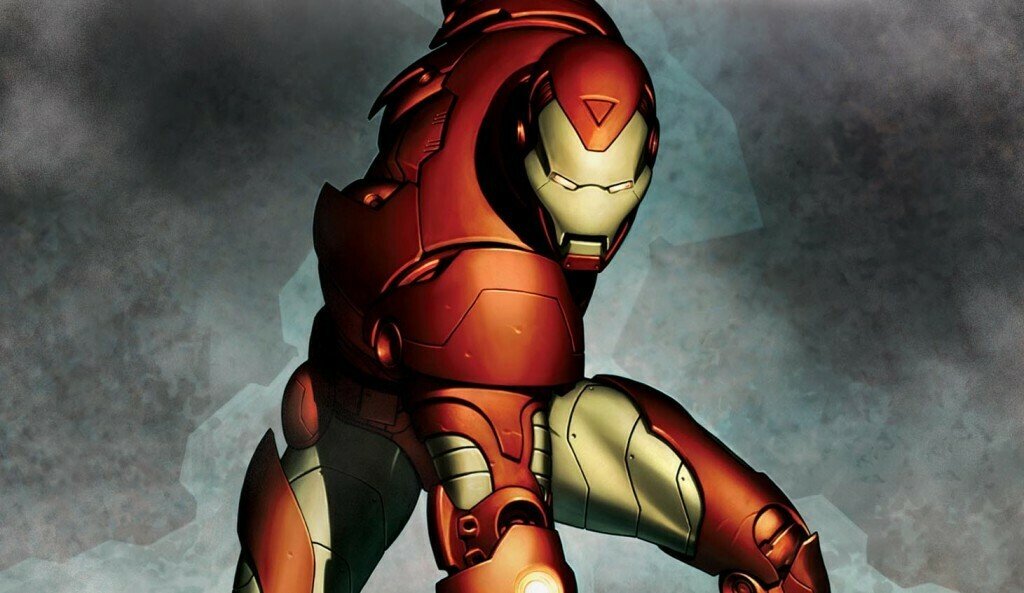 Una delle straordinarie armature di Iron man
