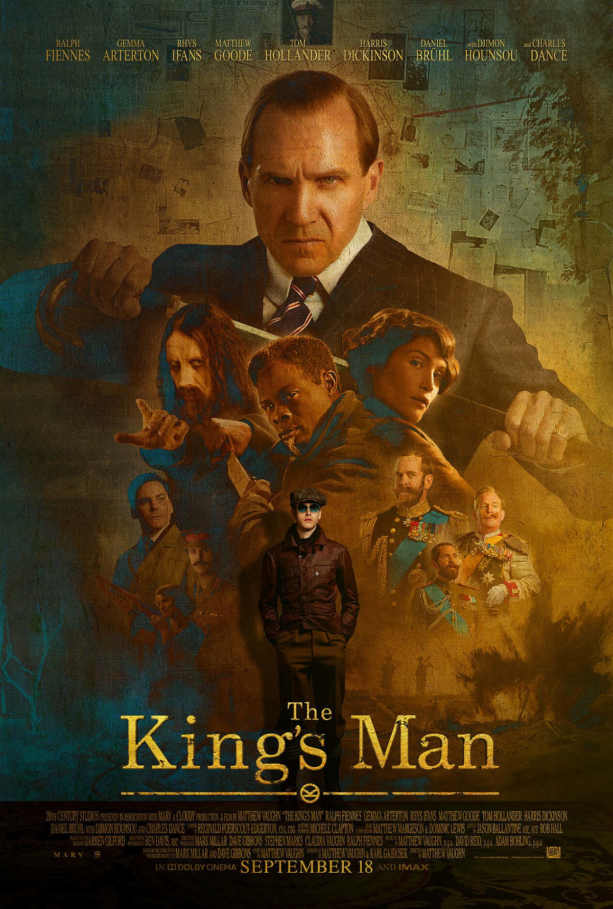 I protagonisti di The King's Man - Le Origini nel nuovo poster