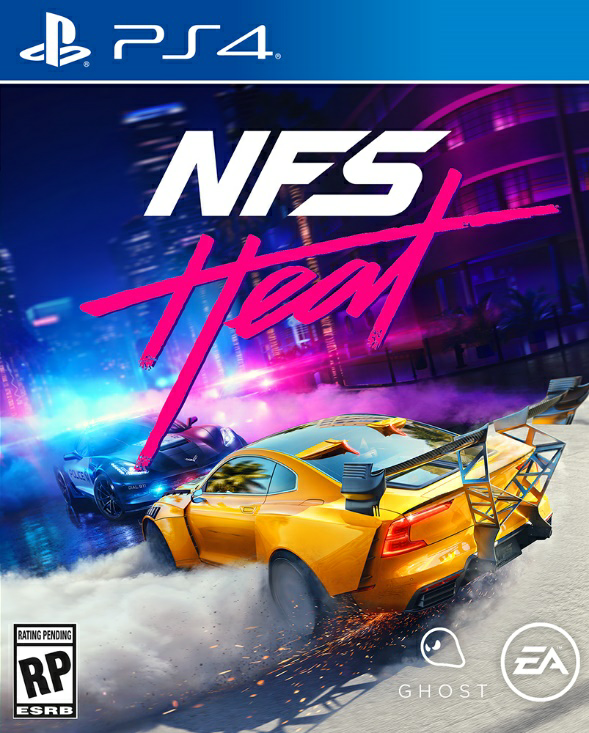 La boxart di Need for Speed: Heat su PS4