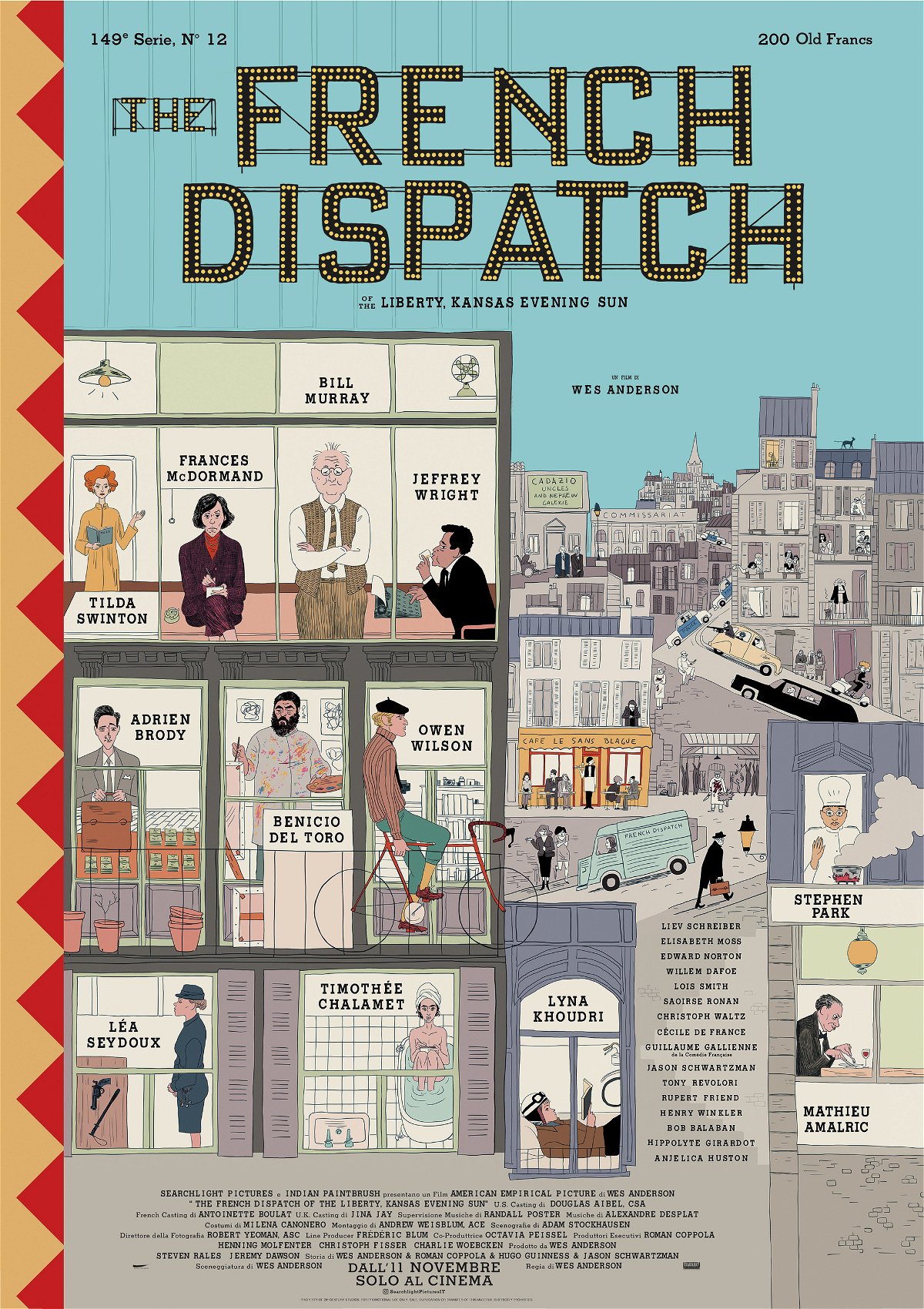 Η αφίσα του French Dispatch