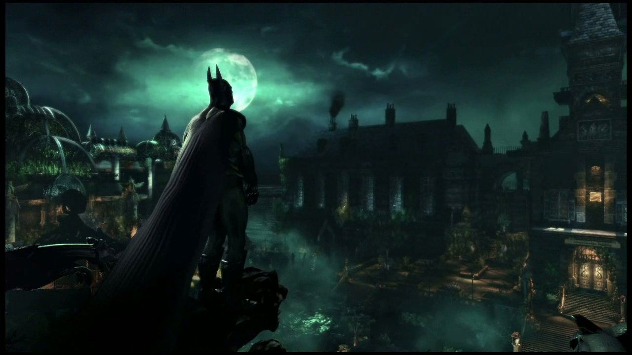 Clicca per vedere l'immagine originale L'Arkham Asylum mostrato nell'omonimo videogame