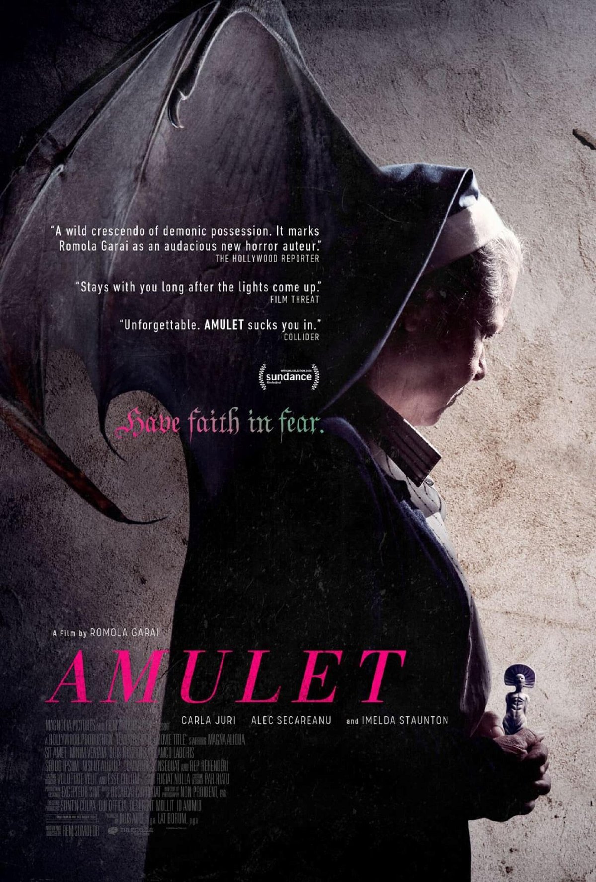 El cartel oficial de Amulet