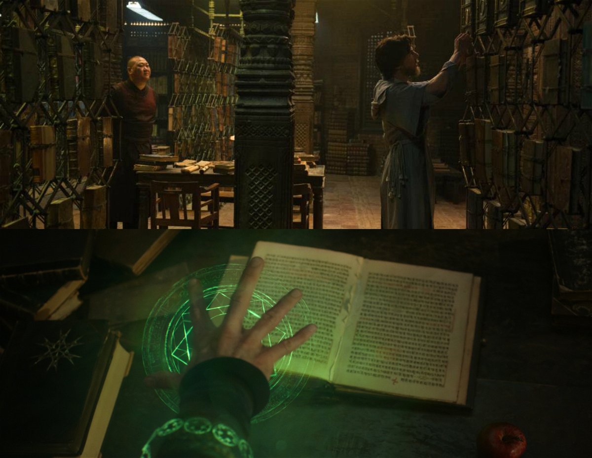 El Libro de Vishanti en la película de Doctor Strange