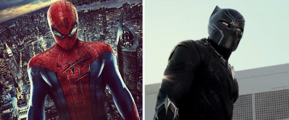 Spider-Man e Black Panther, le immagini dei nuovi protagonisti del MCU