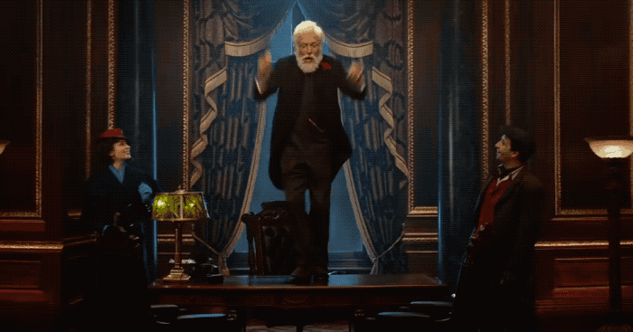 Dick Van Dyke nel 2018 in Mary Poppins Returns GIF di Dick Van Dyke che balla in Mary Poppins Returns