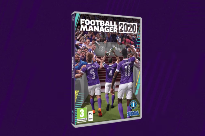 Clicca per vedere l'immagine originale La boxart temporanea di Football Manager 2020