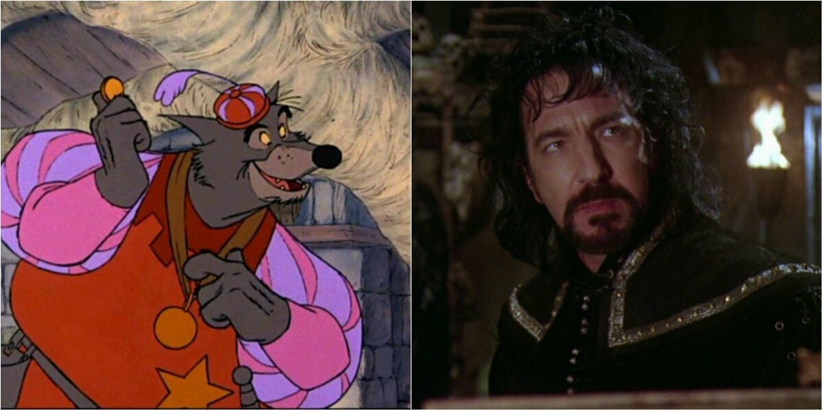Lo Sceriffo-lupo di Nottingham della Disney e Alan Rickman