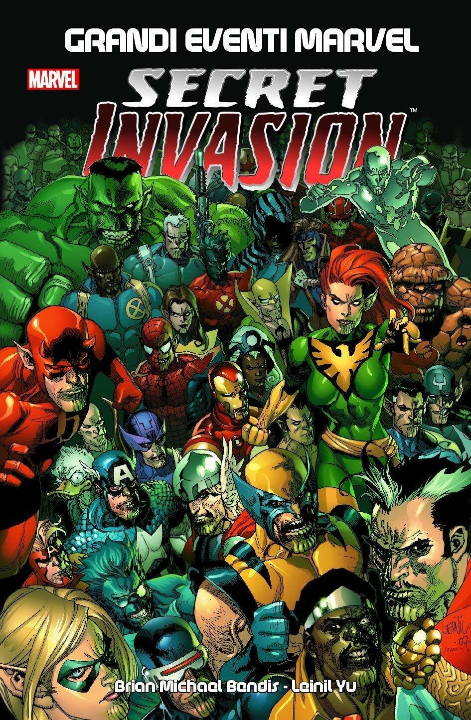 La cover del fumetto Secret Invasion