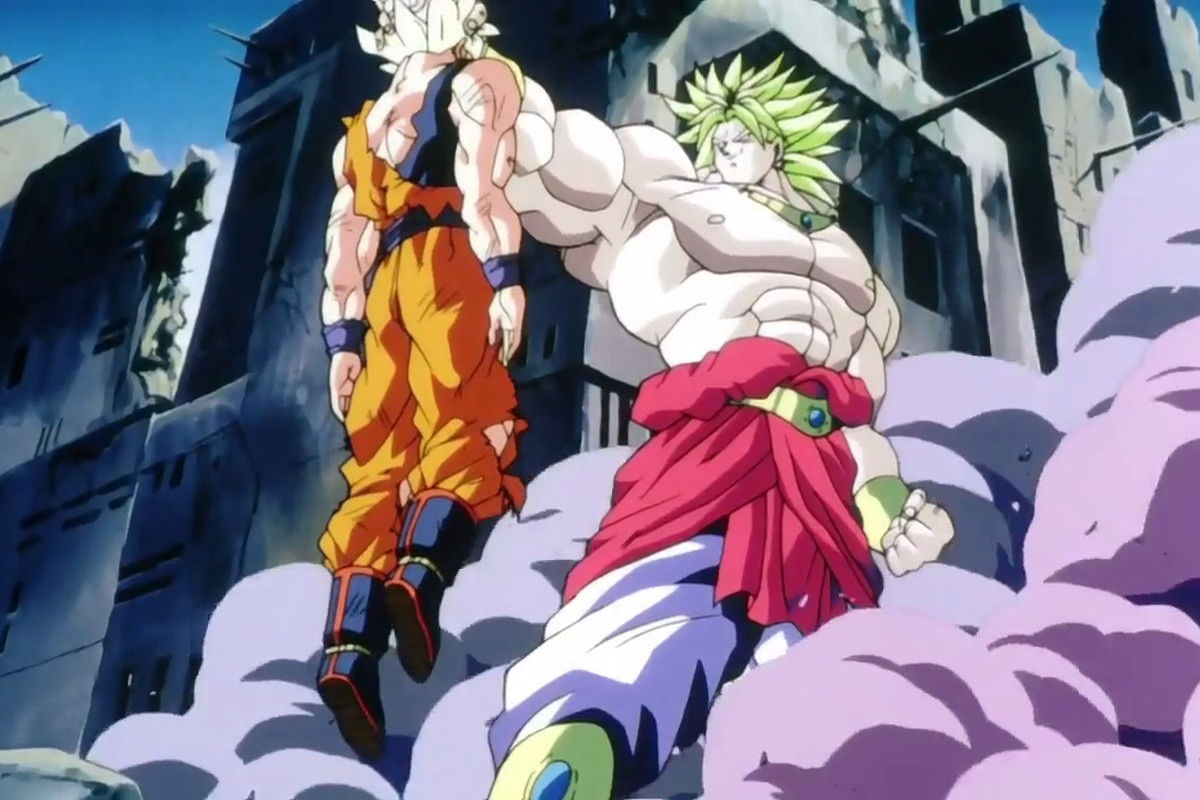 Clicca per vedere l'immagine originale Broly vs Goku Z
