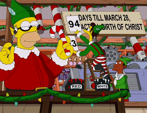 Copertina di Homer è un maldestro elfo di Natale in questa gag del divano dei Simpson!