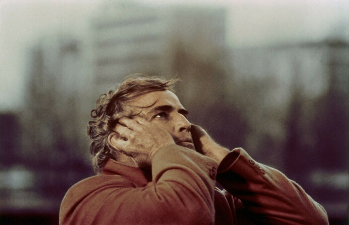 Marlon Brando in una scena di Ultimo Tango a Parigi