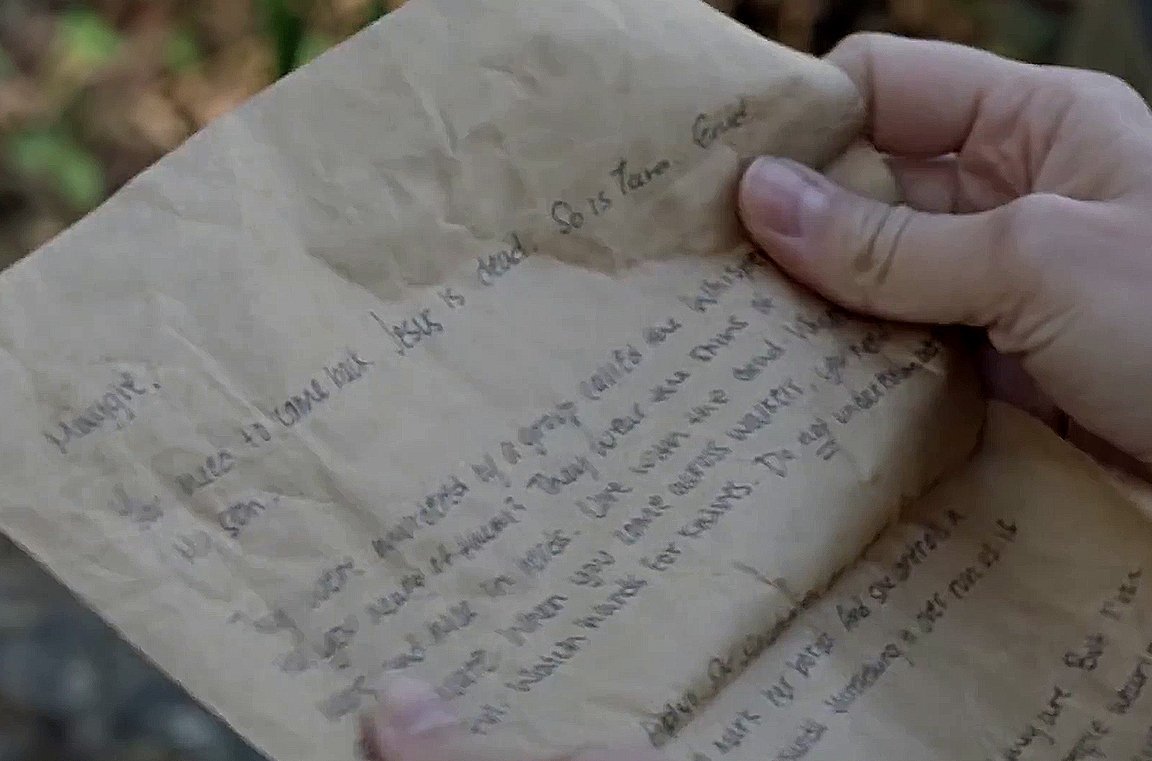 La lettera in The Walking Dead 10x16