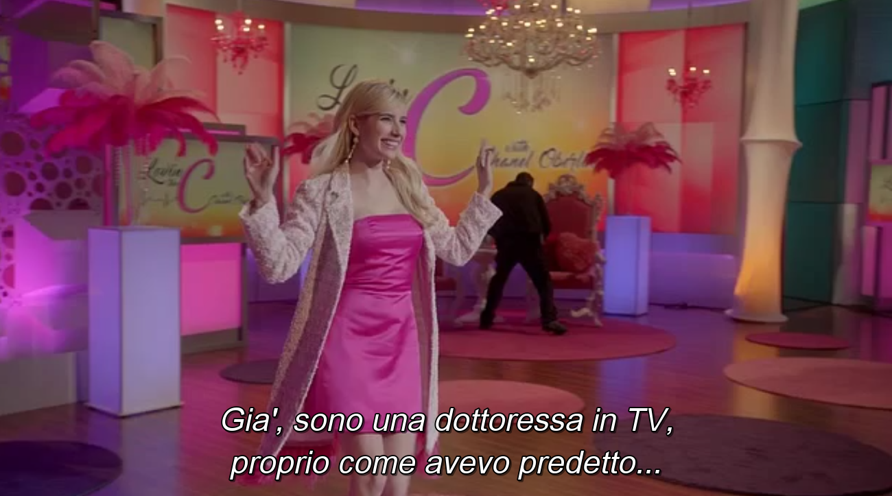 Clicca per vedere l'immagine originale Chane diventa una dottoressa televisiva