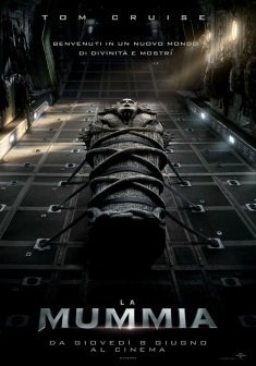 Il poster italiano del film La mummia, diretto da Alex Kurtzman