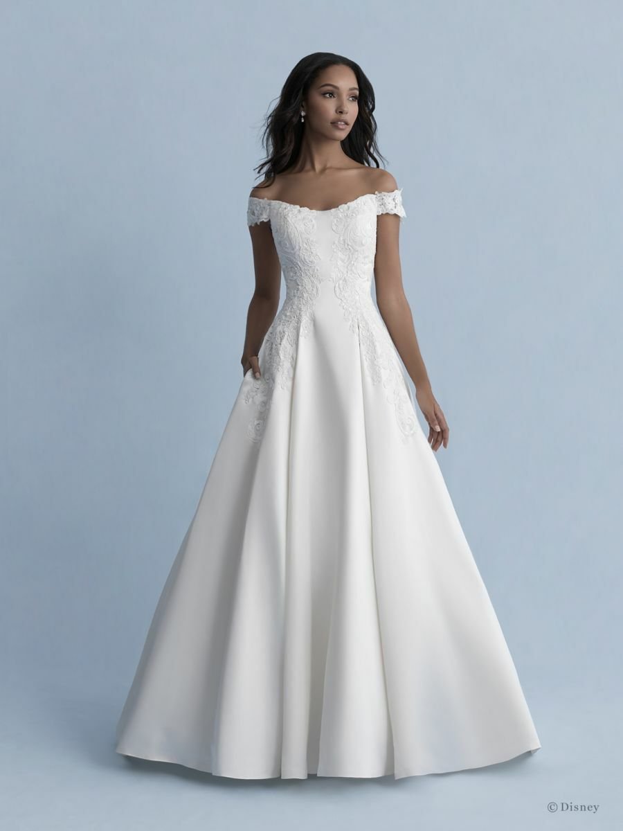 Allure Bridals wedding dress dedicated to Belle