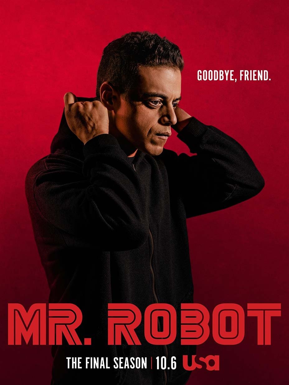 Il poster della quarta stagione della serie TV Mr. Robot