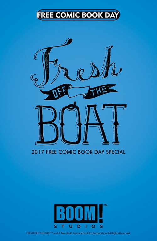 La copertina del fumetto Fresh Off the Boat