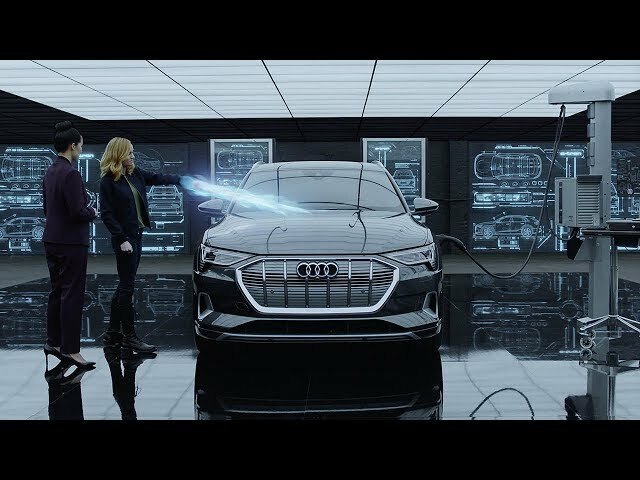Captain Marvel scopre la Audi E-Tron nel nuovo spot