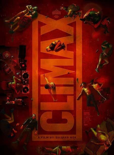 Il poster di Climax, film scandalo del regista argentino Gaspar Noé