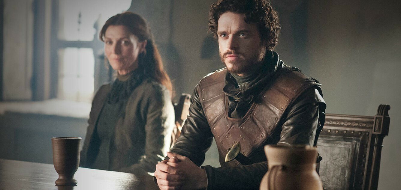 Clicca per vedere l'immagine originale Madden nei panni di Robb Stark in Game of Thrones