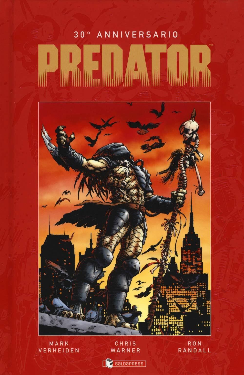 La cover di Predator. 30º anniversario