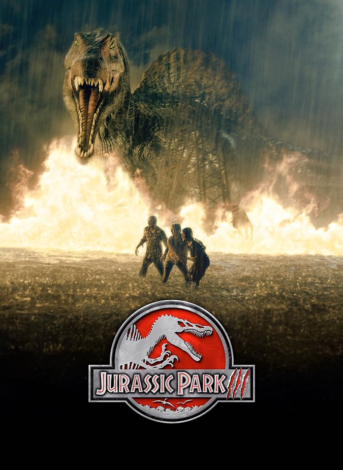 El cartel de Jurassic Park III