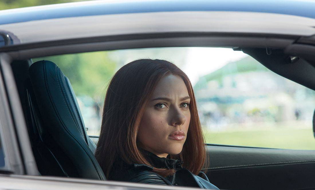 Clicca per vedere l'immagine originale Scarlett Johansson come Vedova Nera in Captain America: The Winter Soldier