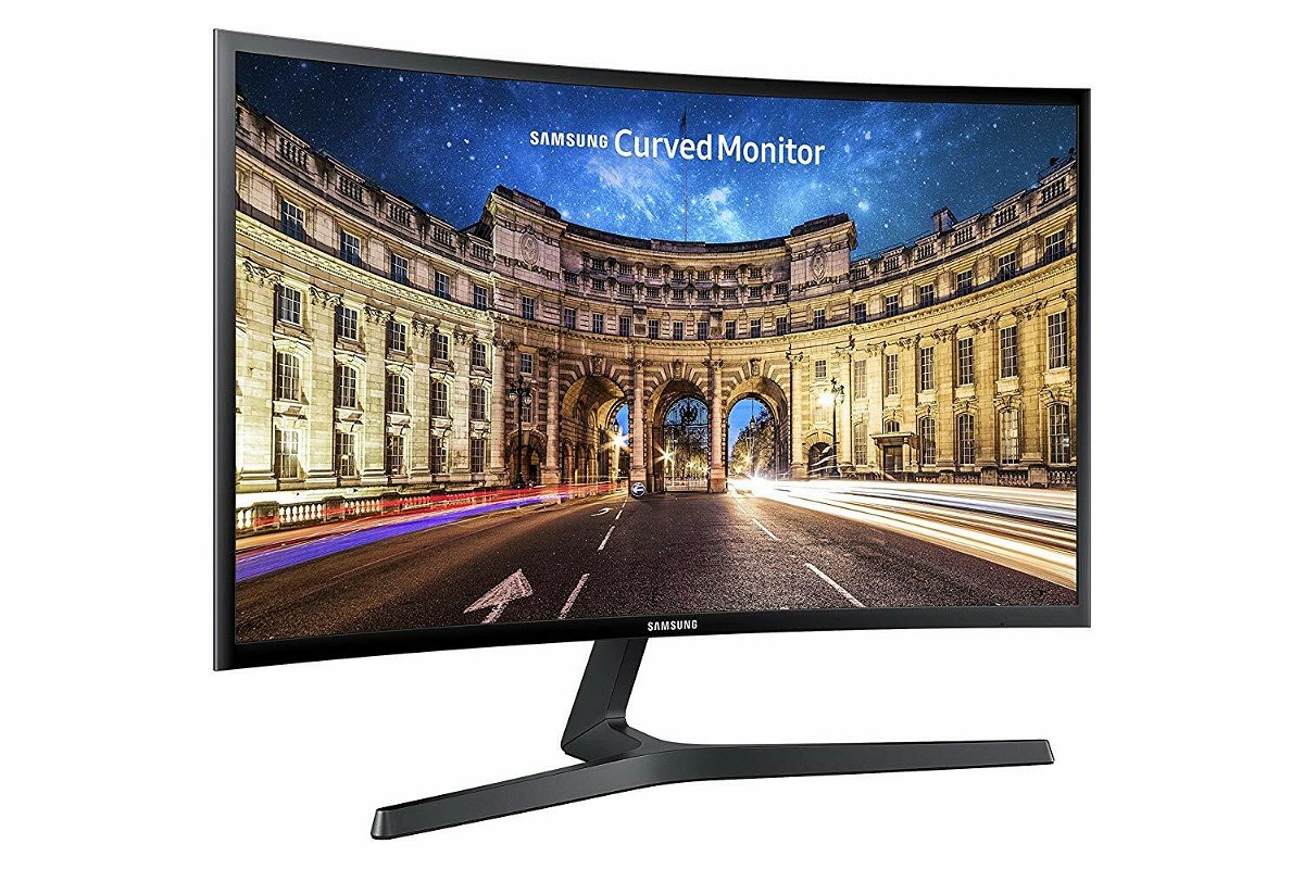 Tištěný obrázek 24palcového zakřiveného monitoru Samsung C396F24