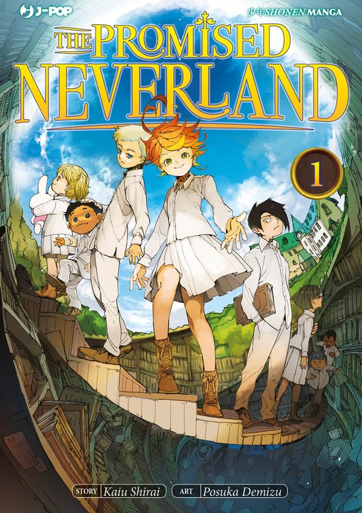 The Promised Neverland, la cover dell'edizione italiana