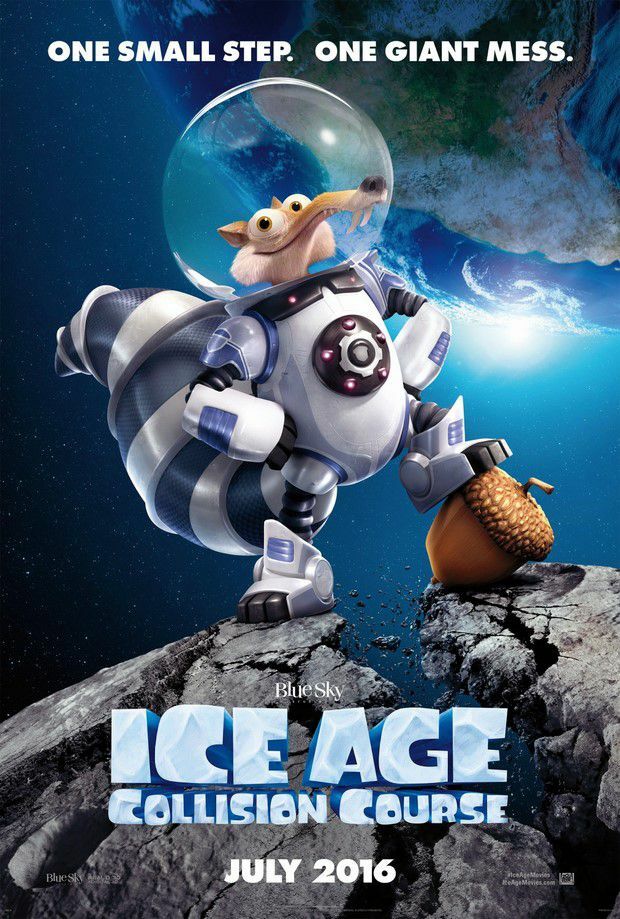 Clicca per vedere l'immagine originale L'Era Glaciale: In Rotta di Collisione - locandina