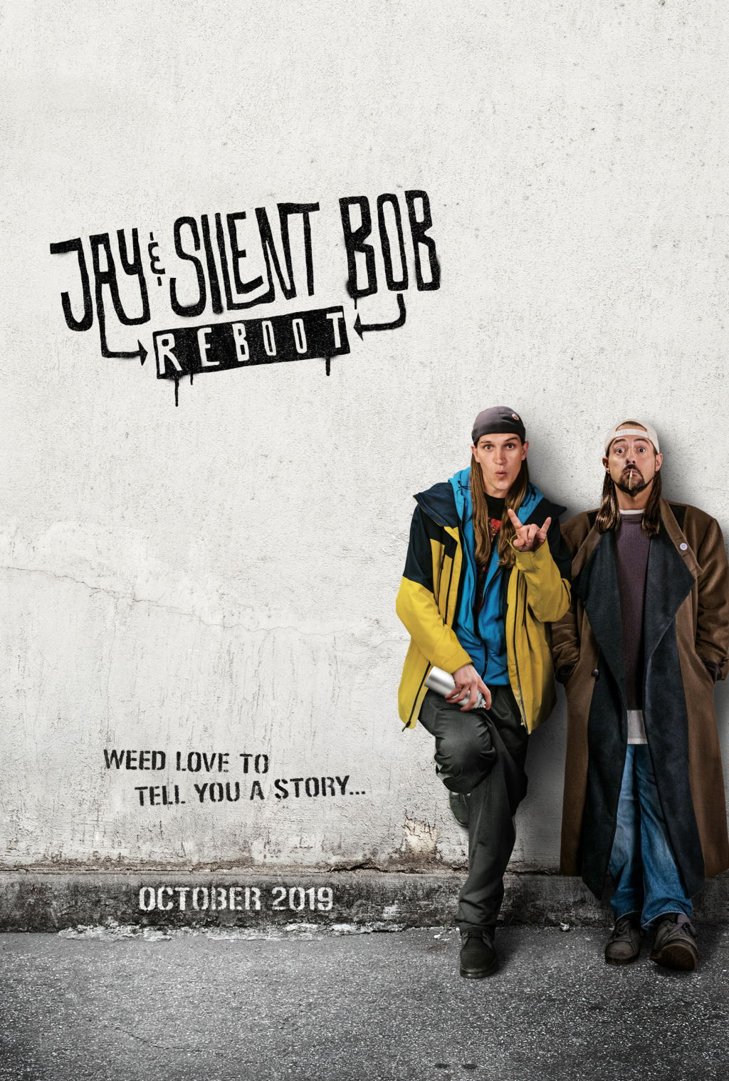 Il poster di Jay and Silent Bob Reboot La locandina ufficiale di Jay and Silent Bob Reboot
