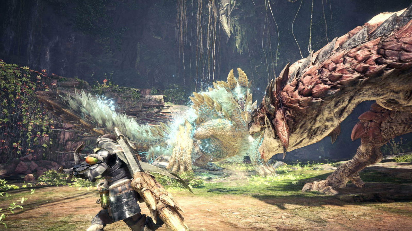 Clicca per vedere l'immagine originale Zinogre vs Rathalos
