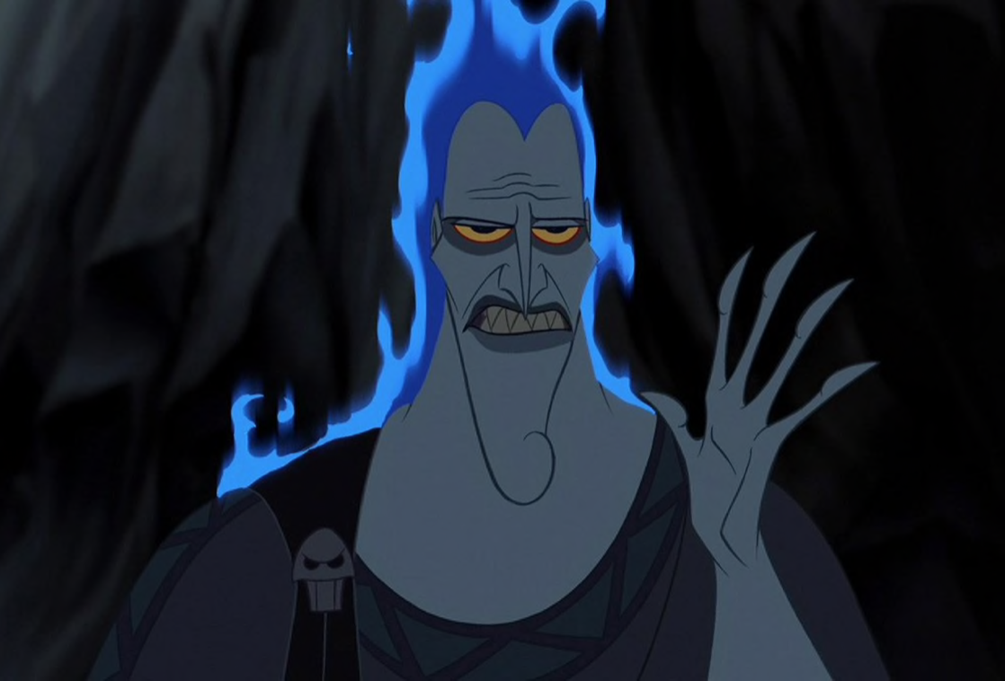 Ade Ade in una scena di Hercules