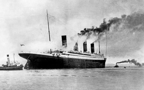 Foto originale del Titanic