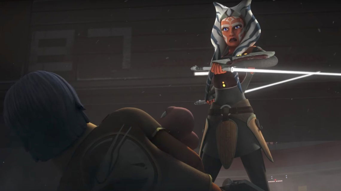 Clicca per vedere l'immagine originale Ahsoka Tano nella serie animata Star Wars Rebels