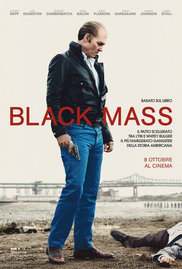 Clicca per vedere l'immagine originale Il poster di Black Mass - L'ultimo gangster con Johnny Depp