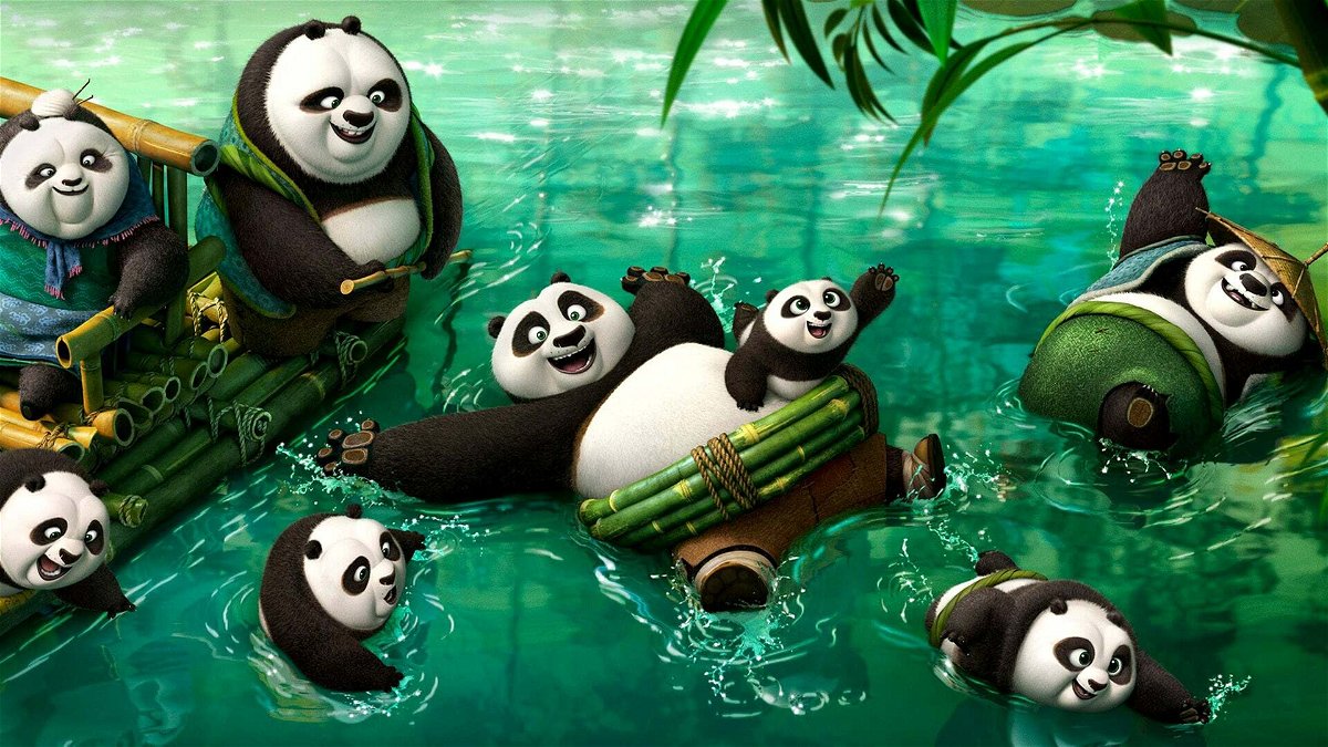 Kung Fu Panda 3 scena