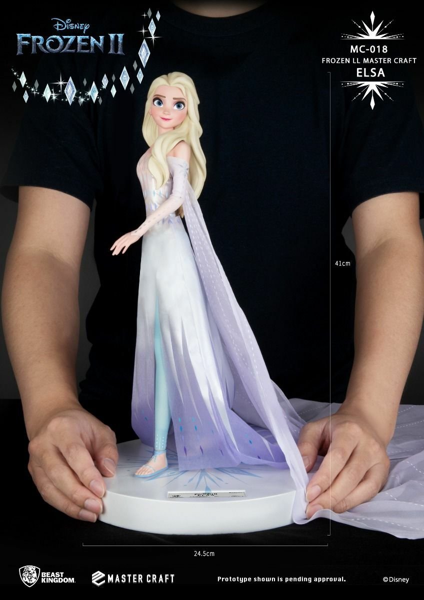 La statua di Elsa di Frozen 2