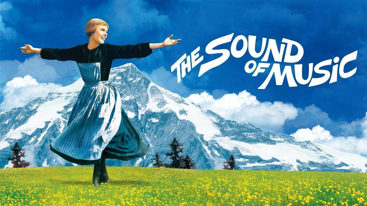 Maria von Trapp nel poster di The Sound of Music