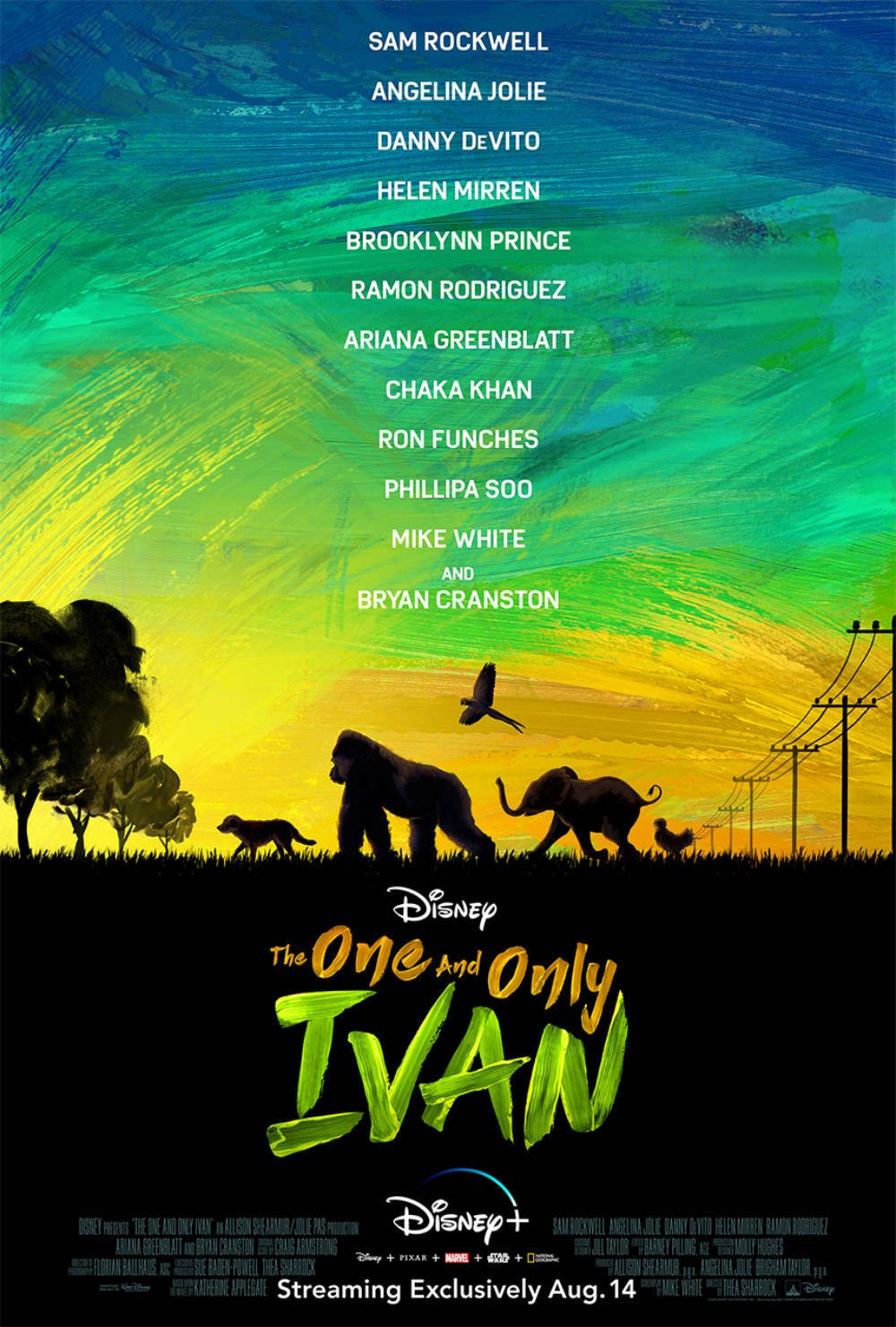 Gli animali di The one and only Ivan