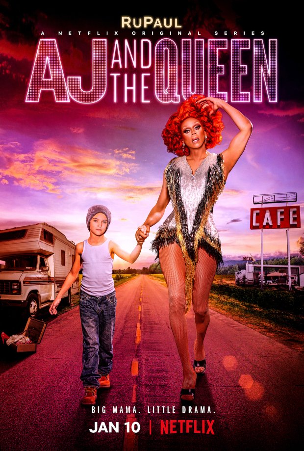 AJ and the Queen, poster con RuPaul
