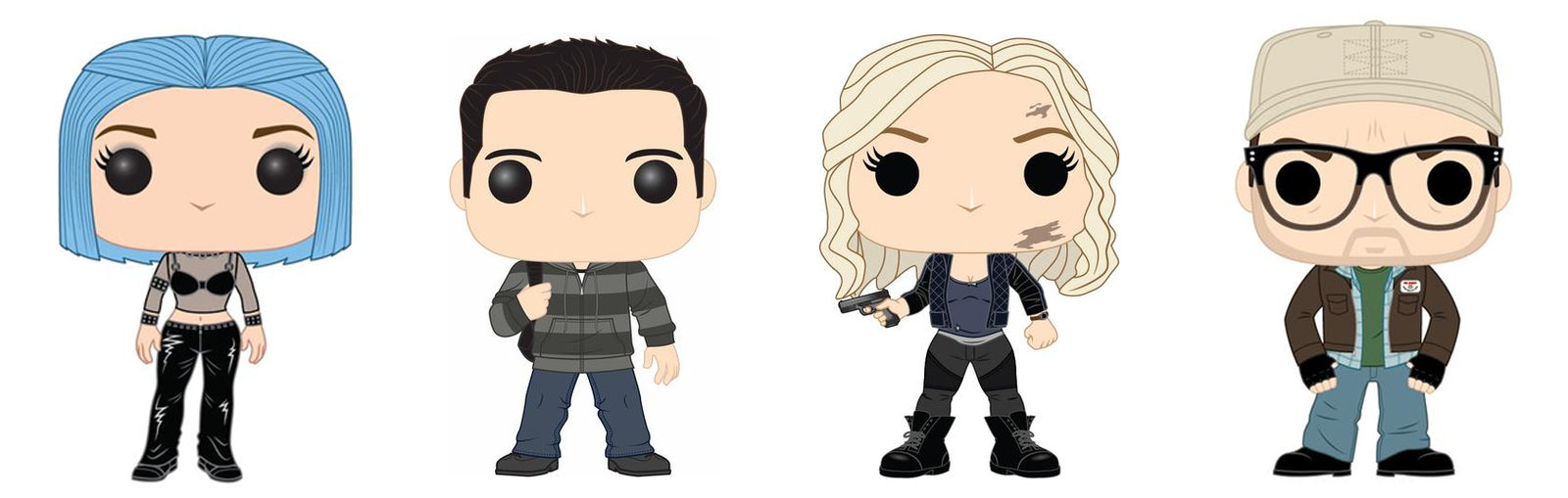 Fuko Pop! Vinyl delle serie TV I Funko Pop! Vinyl di Alias, Teen Wolf, The 100 e Mr. Robot