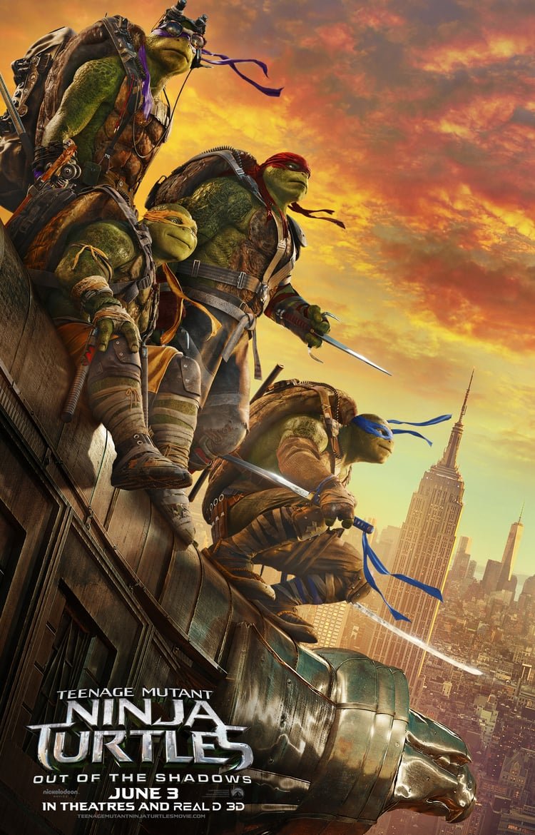 Ninja Turtles 2: Out of the Shadows llegará en julio de 2016