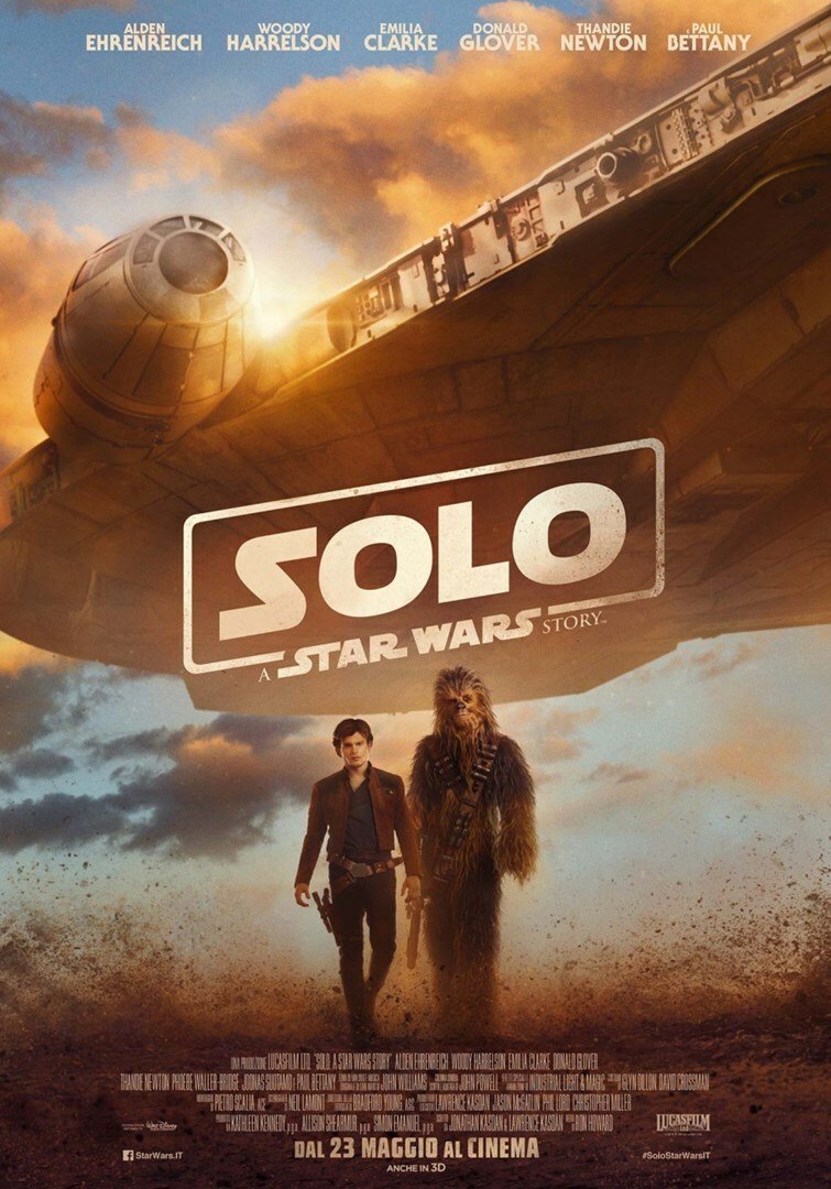 Poster italiano di Solo: A Star Wars Story