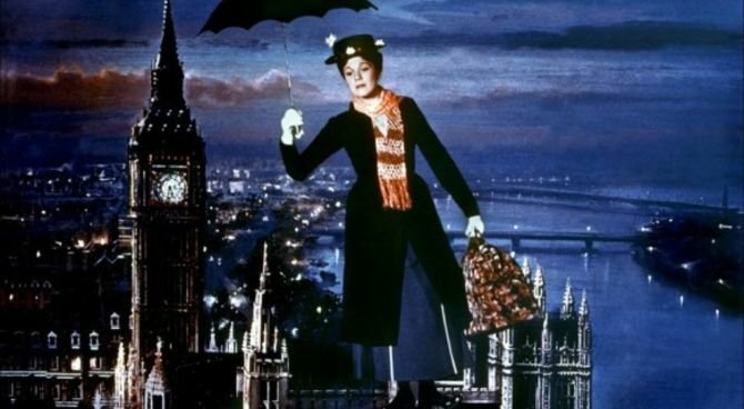 Julie Andrews in Mary Poppins 