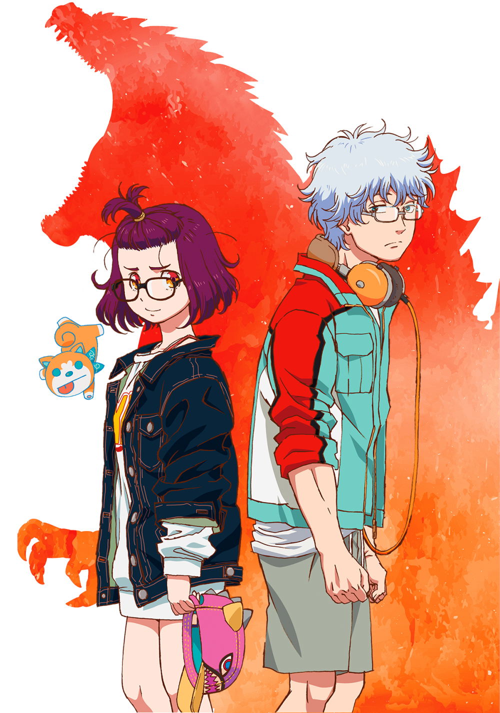 Clicca per vedere l'immagine originale Godzilla Singular Point Anime
